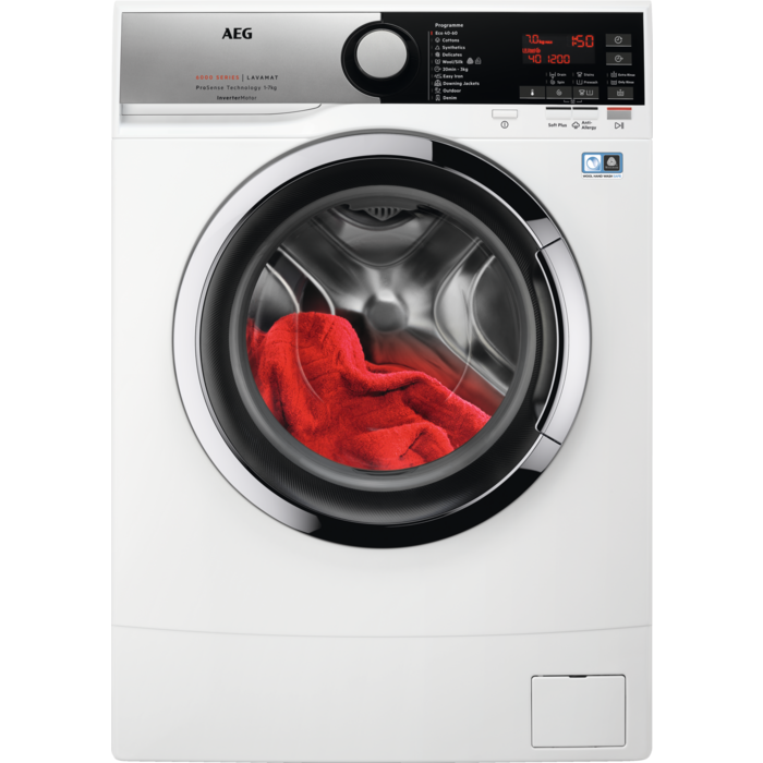 AEG 6000 Series Slim perilica rublja kapaciteta 7 kg i 1200 okretaja