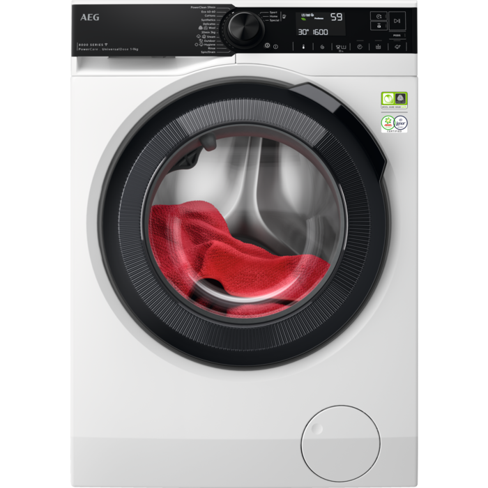 AEG 8000 Series perilica rublja kapaciteta 9 kg i 1600 okretaja