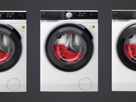 Washing machines in line