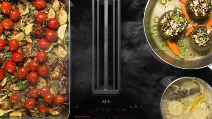 Double flexibridge hob