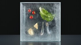 Odabir hrane koja se treba hladiti kao što je salata i riba