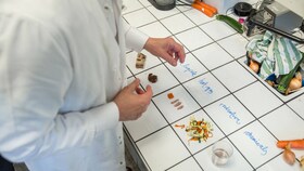Hervé u svom laboratoriju