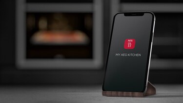 AEG Kitchen app on phone